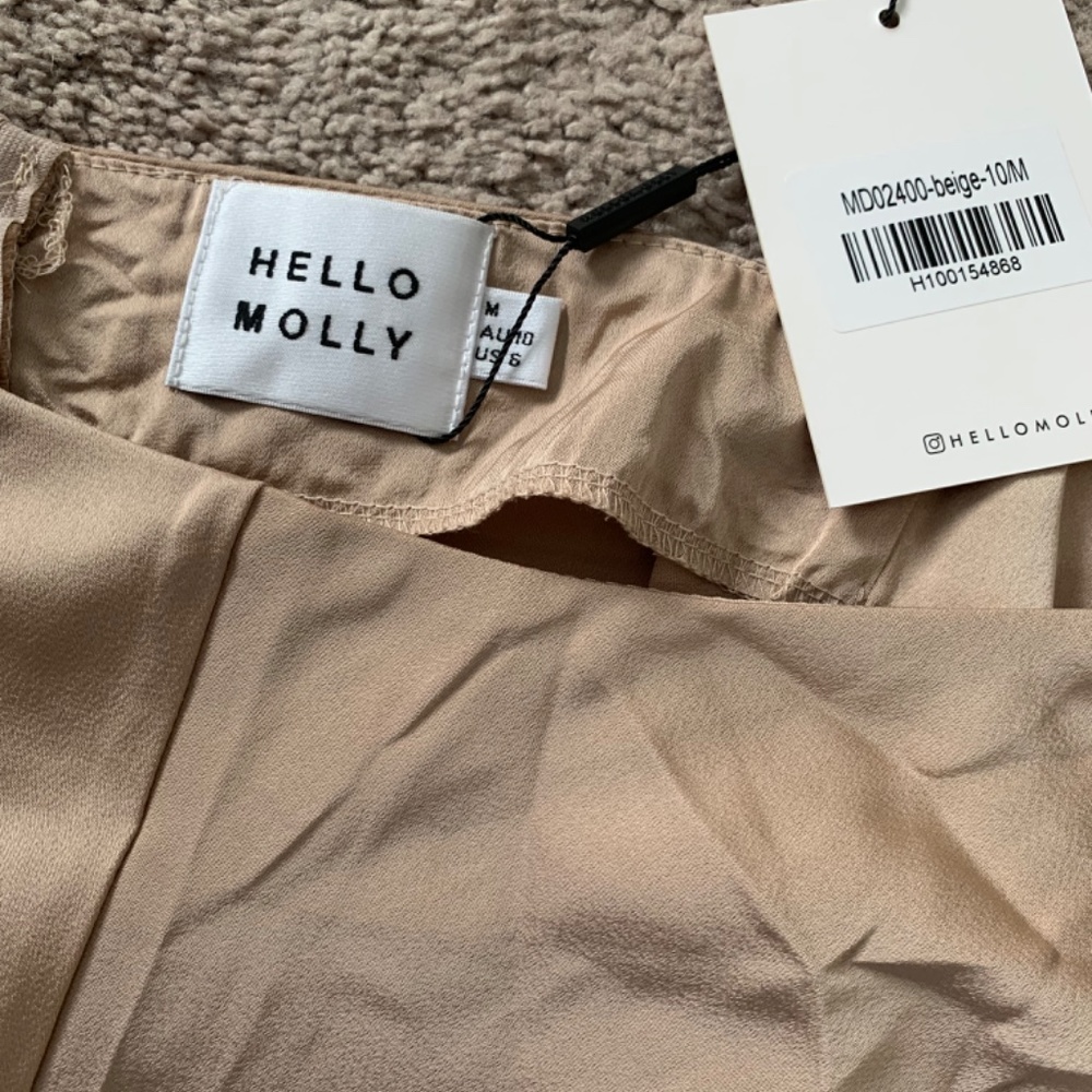 Beige Midi Dress - Picture 5 of 5